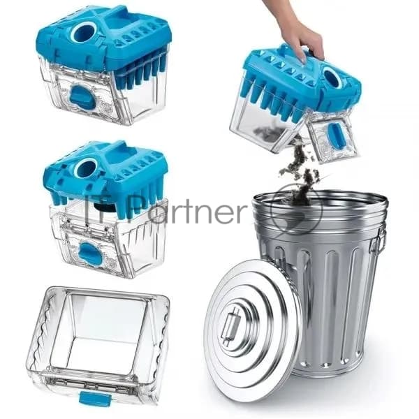 THOMAS Thomas Пылесос Thomas DryBOX+AquaBOX Parkett белый/синий, 325/1700 Вт