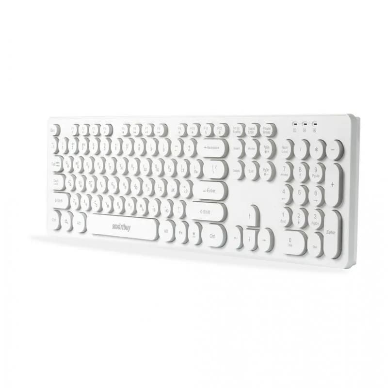 Клавиатура SmartBuy SBK-328U-W, белый