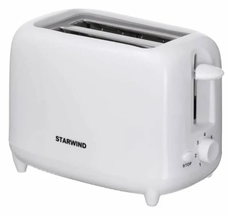 Тостер электрический STARWIND ST 7001 Белый