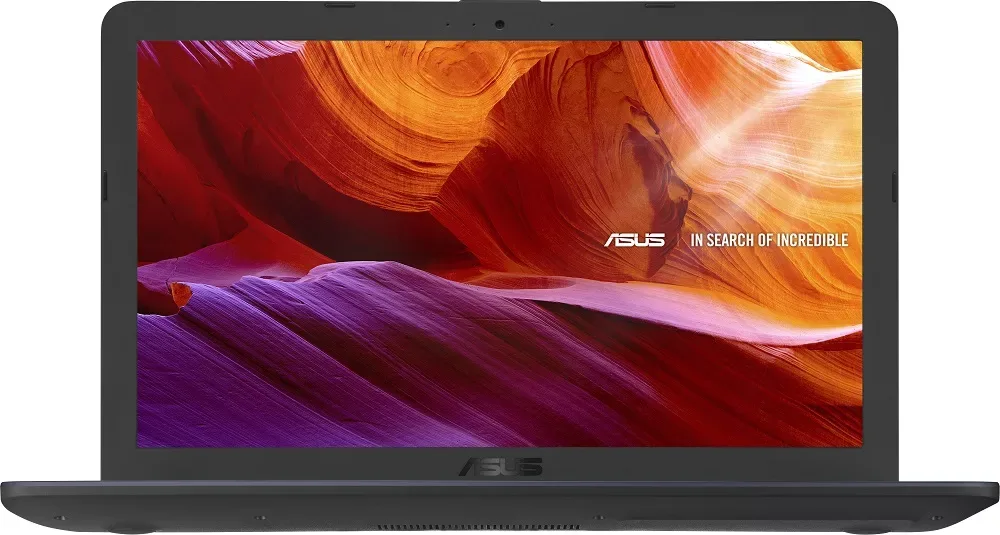 Ноутбук ASUS X543BA-DM624, 15.6", AMD A4-9125, 4 ГБ, 256 ГБ SSD, серый