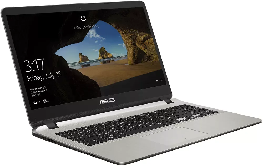 Ноутбук ASUS F507UF-EJ393T, 15.6", Intel Core i3-7020U, 6 ГБ, 1 ТБ HDD, золотистый