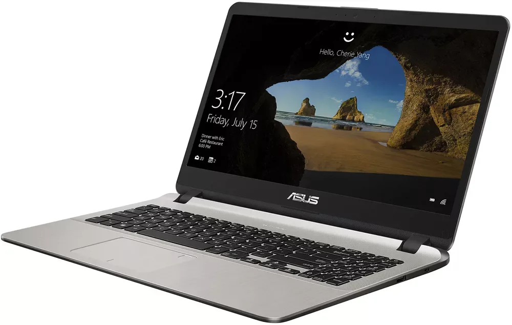 Ноутбук ASUS F507UF-EJ393T, 15.6", Intel Core i3-7020U, 6 ГБ, 1 ТБ HDD, золотистый — фото 2