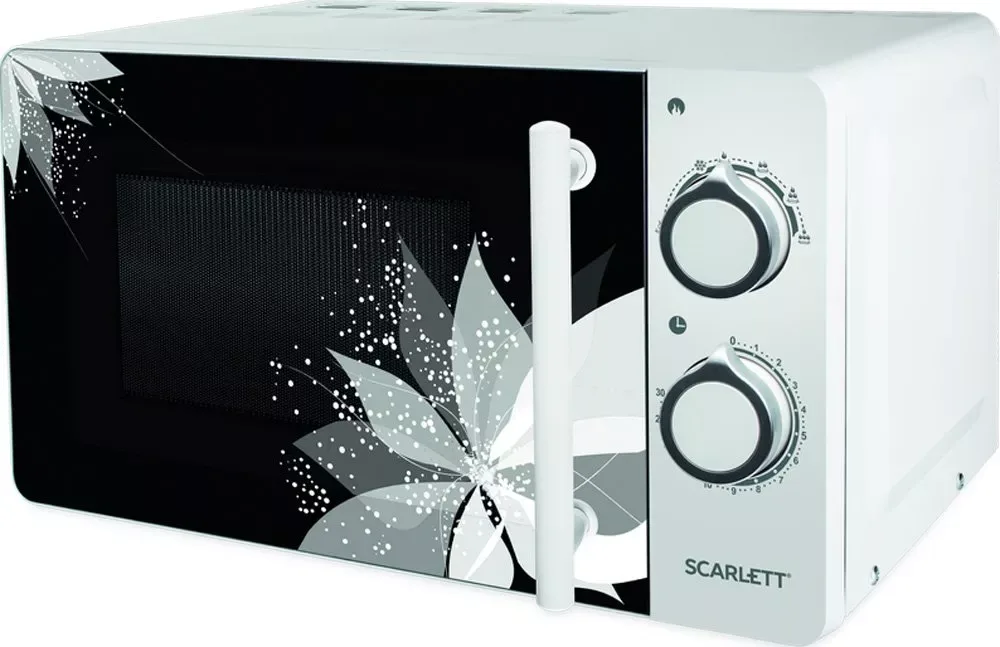 Микроволновая печь Scarlett SC-MW9020S06M, соло, белый — фото 4