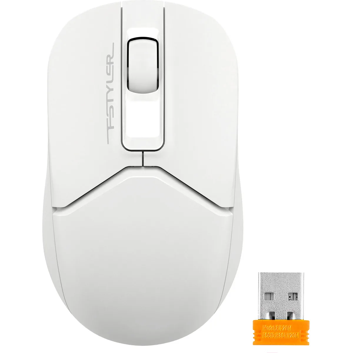 Мышь A4Tech Fstyler FG12 тип подключения: проводная, белый — фото 2