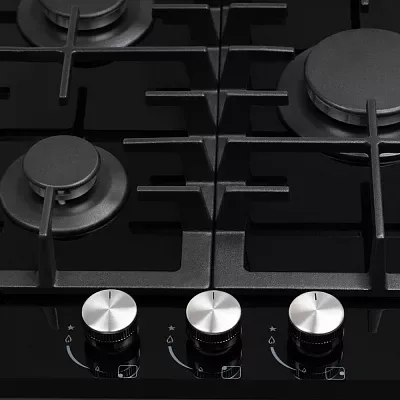 Газовая варочная панель Avex HM 4531 B, чёрный