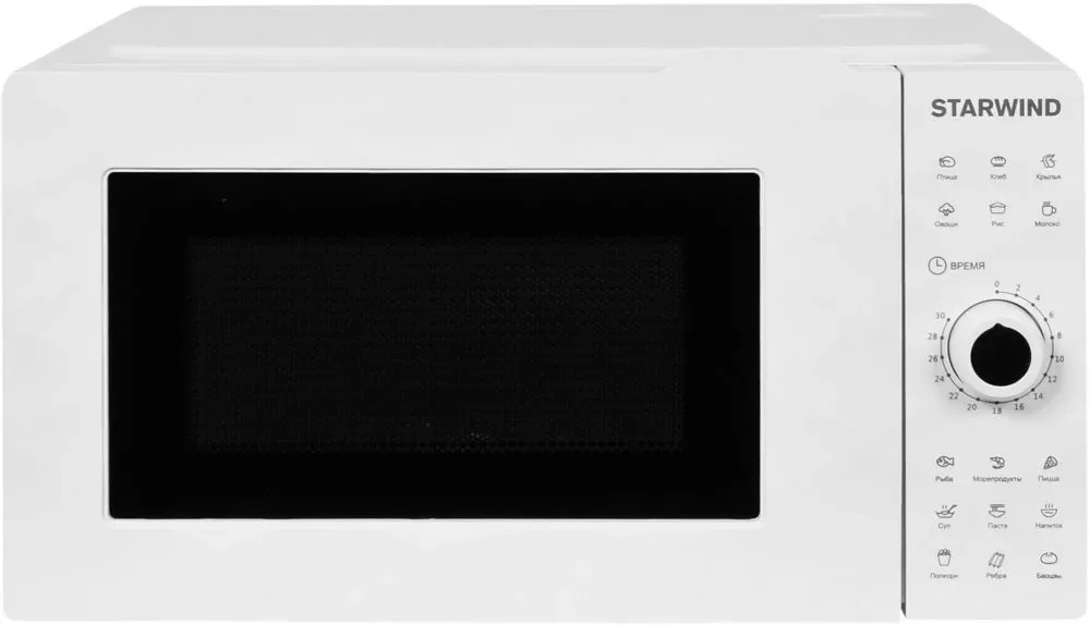 Микроволновая печь Starwind SWM6420, соло, белый