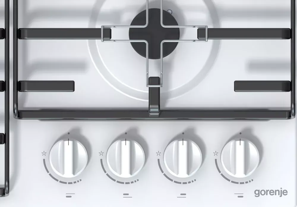 Газовая варочная панель Gorenje G640W, белый — фото 2