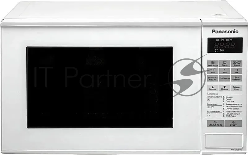 Микроволновая печь Panasonic NN-GT261WZPE, с грилем, белый