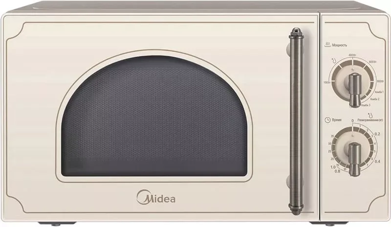 Микроволновая печь Midea MG820CJ7-I2, с грилем, бежевый
