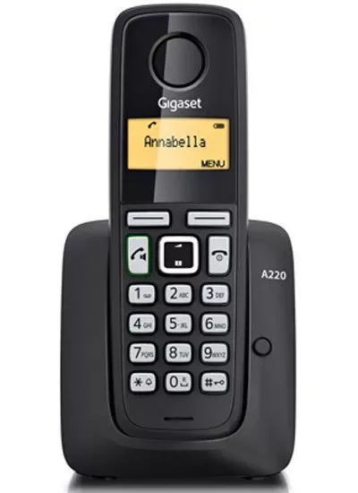 Радиотелефон DECT Gigaset A220, белый