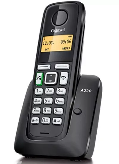 Радиотелефон DECT Gigaset A220, белый — фото 2