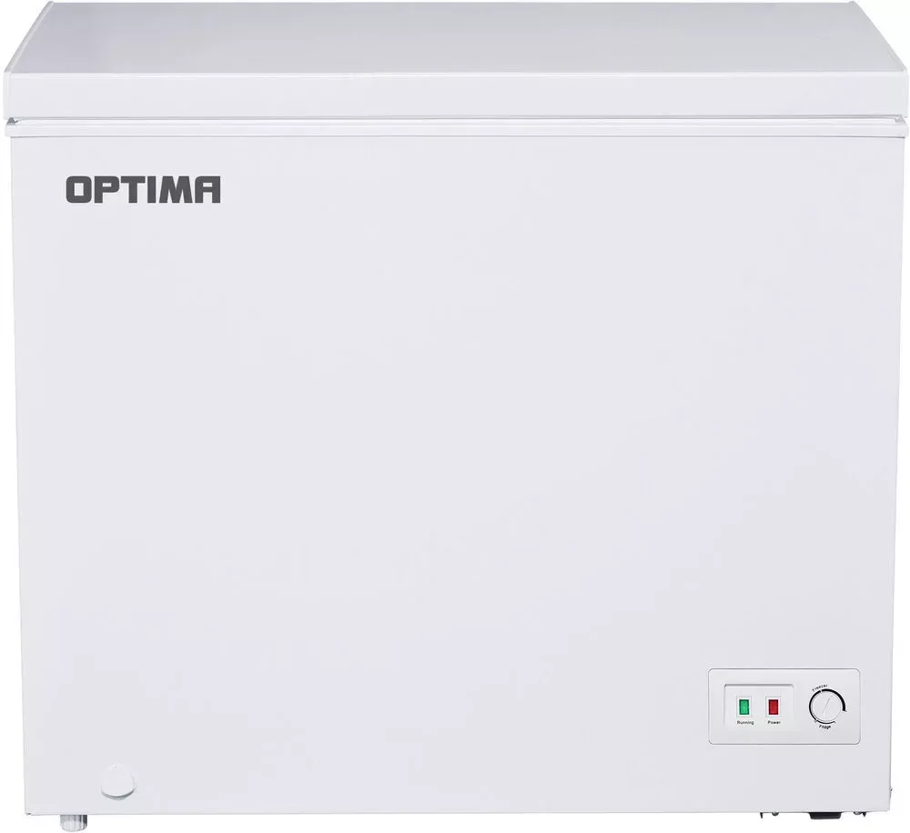 Морозильный ларь Optima BD-325M, глухая крышка, белый