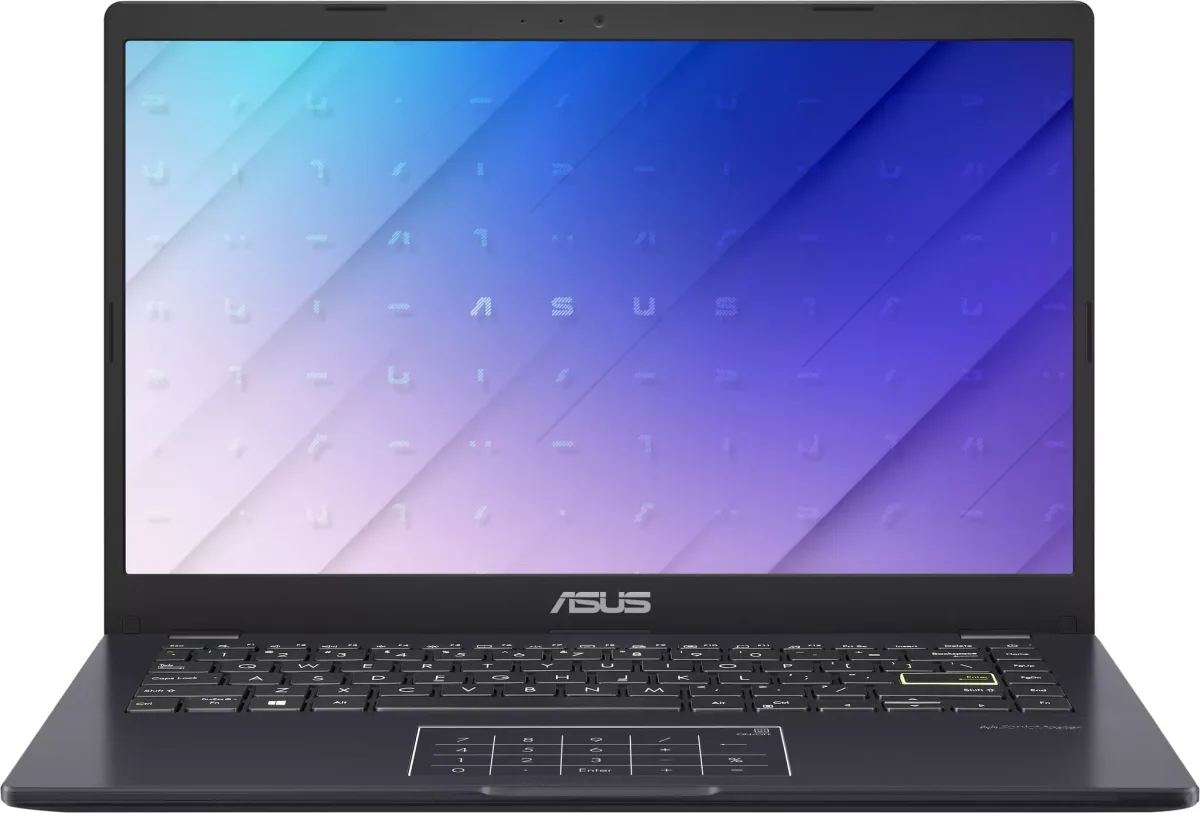 Ноутбук ASUS VivoBook E410MA-EB008T, 14", Intel Celeron N4020, 4 ГБ, 64 ГБ eMMC, синий