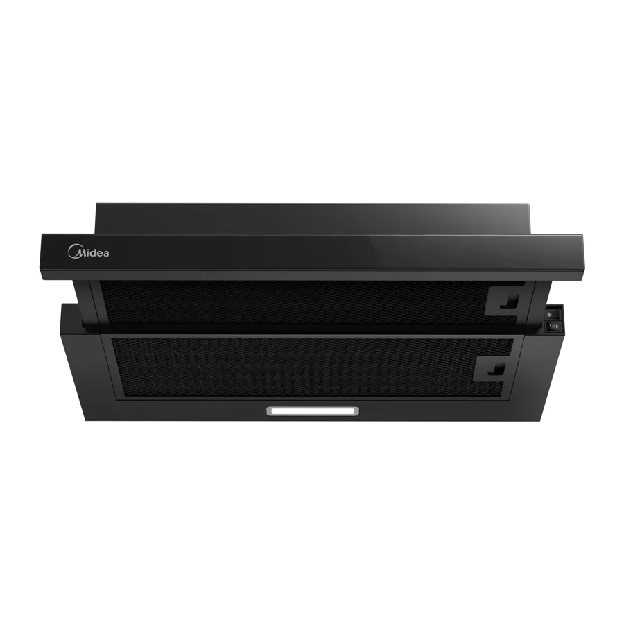Вытяжка Midea MH60T250GB, встраиваемая, чёрный — фото 2