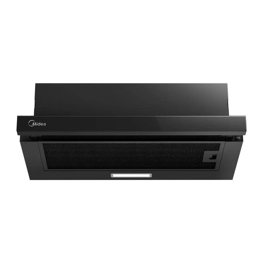 Вытяжка Midea MH60T250GB, встраиваемая, чёрный