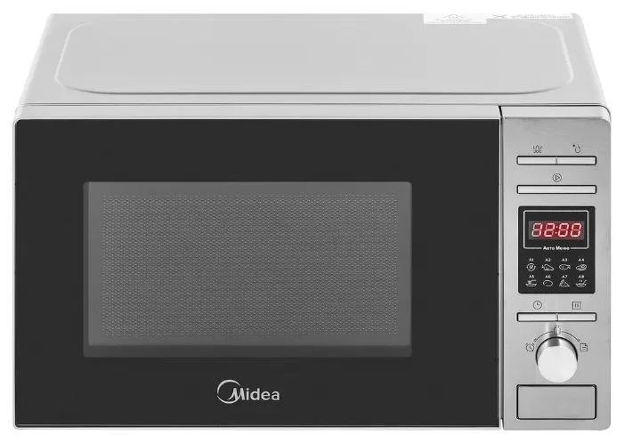 Микроволновая печь Midea AG820CP2-S, с грилем, чёрный