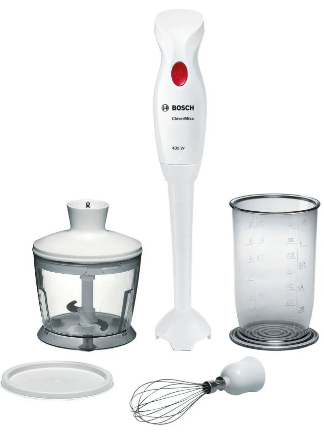 Блендер Bosch MSM 14500, погружной, белый