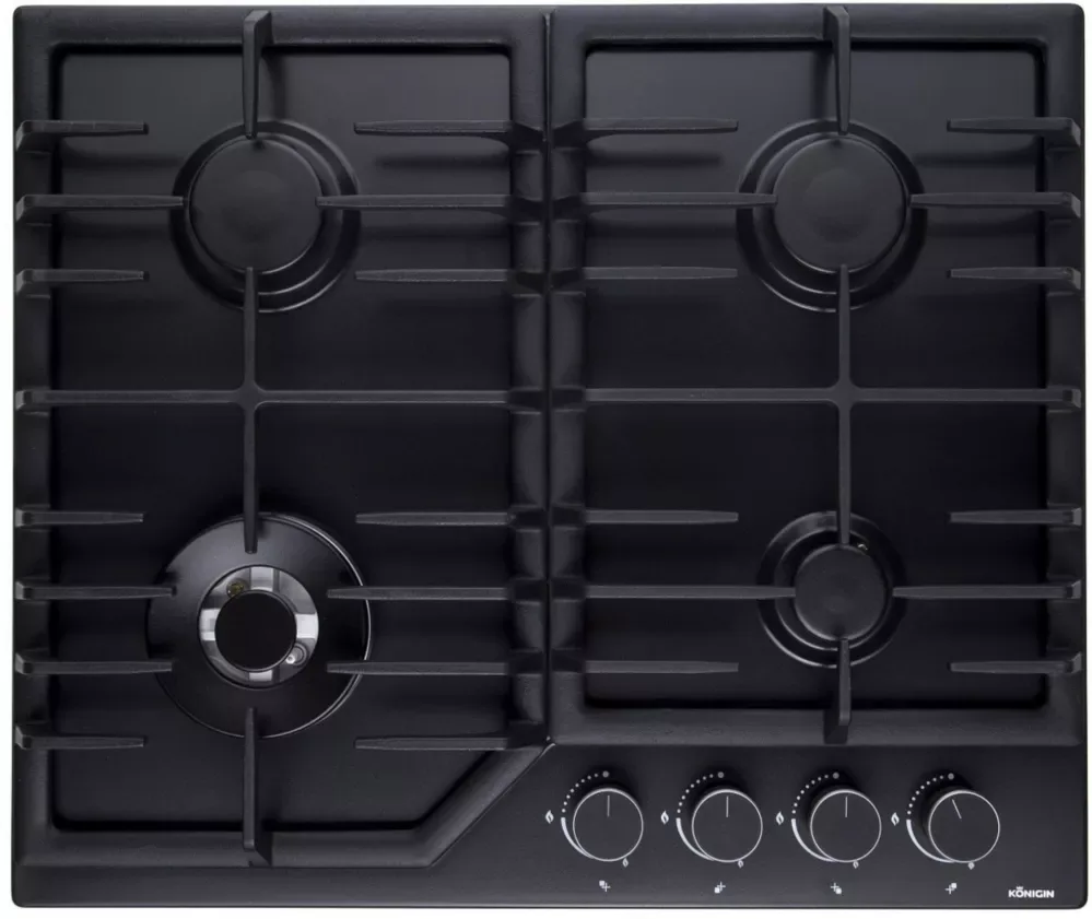 Газовая варочная панель Konigin Spark 302 BME, чёрный