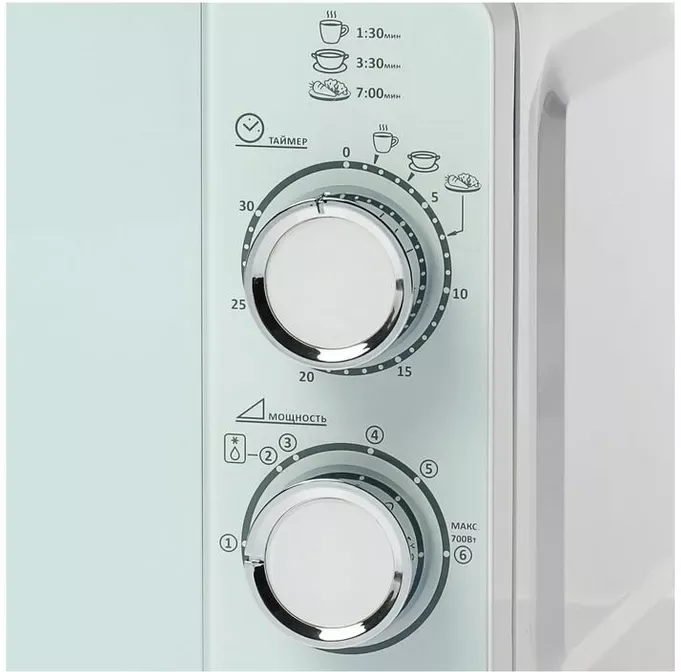 Микроволновая печь Optima MO-2110W, соло, белый — фото 2