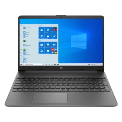 Ноутбук HP 15s-fq0082ur, 15.6", Celeron N4020, 4 ГБ, 128ГБ SSD, серый