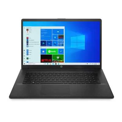 Ноутбук HP 17-cn0071ur, 17.3", Celeron N4020, 4 ГБ, 256ГБ SSD, чёрный