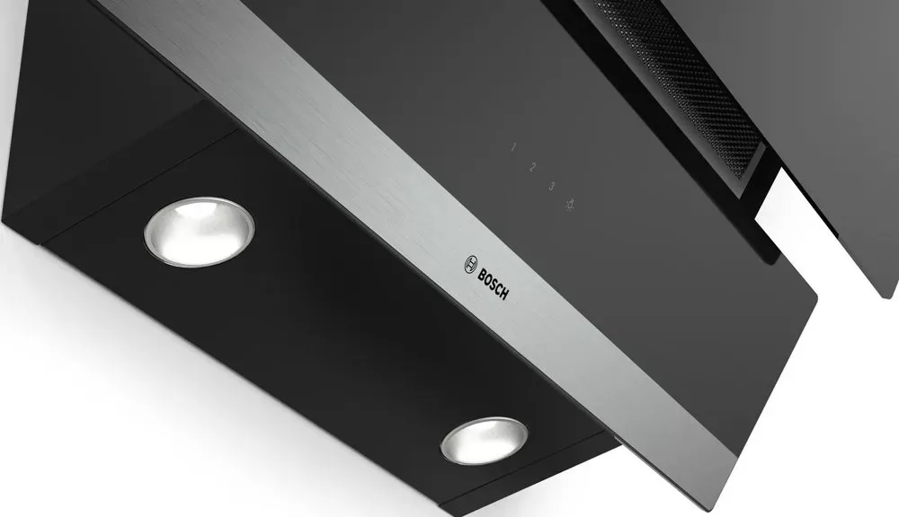Вытяжка Bosch DWK095G60R, наклонная, чёрный — фото 3