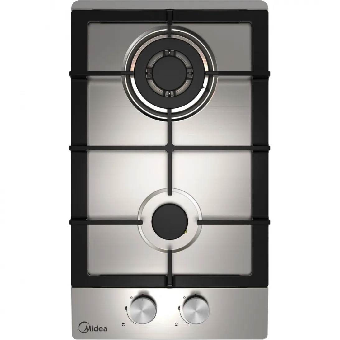 Газовая варочная панель Midea MG3205TX, нержавеющая сталь