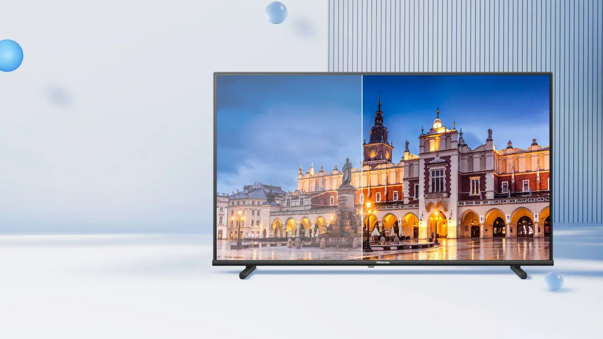 Телевизор Hisense A5 Q, чёрный