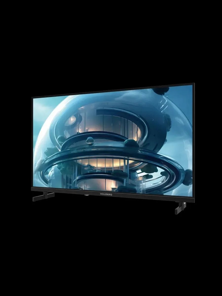 Телевизор Holleberg HGTV-LED32HDS103T2, чёрный — фото 2