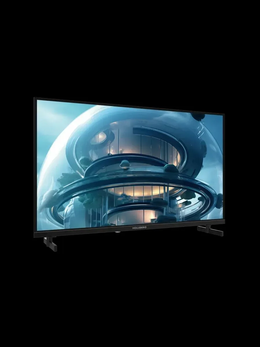 Телевизор Holleberg HGTV-LED32HDS103T2, чёрный