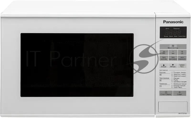 Микроволновая печь Panasonic NN-ST251WZPE, соло, белый — фото 2