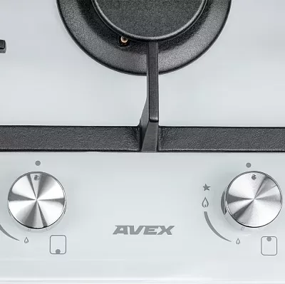 Газовая варочная панель Avex HM 3022 W, бежевый