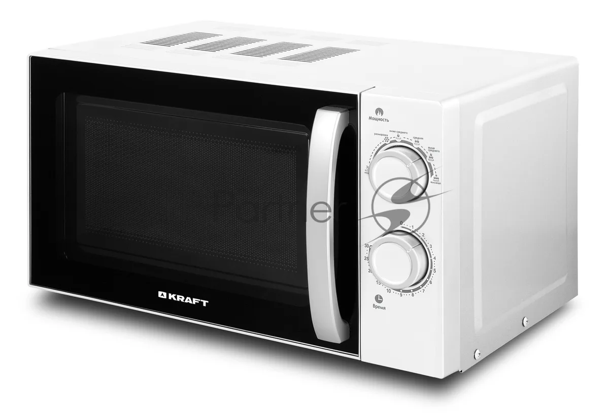Микроволновая печь Kraft KF20MW7W-102M, белый — фото 2