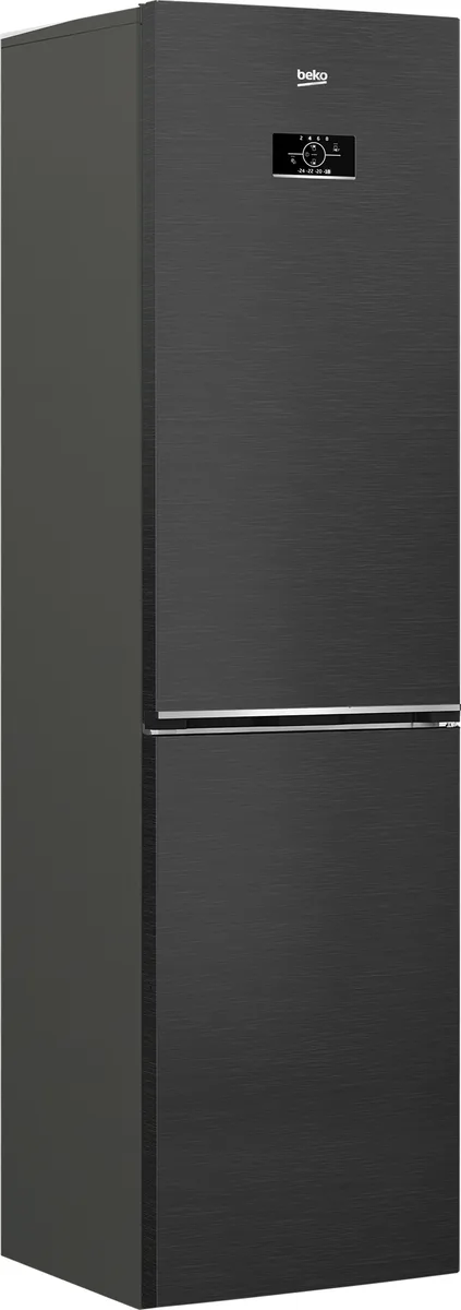 Холодильник Beko B3R0CNK332HXBR, двухкамерный, чёрный