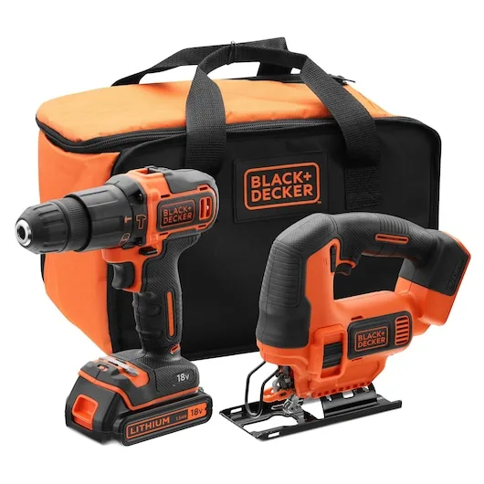 Дрель-шуруповёрт Black & Decker BCK22S1S-QW