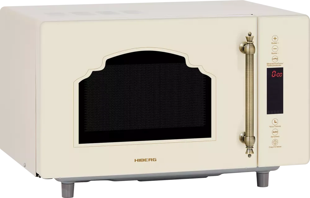 Микроволновая печь Hiberg VM-4588 YR, бежевый — фото 3