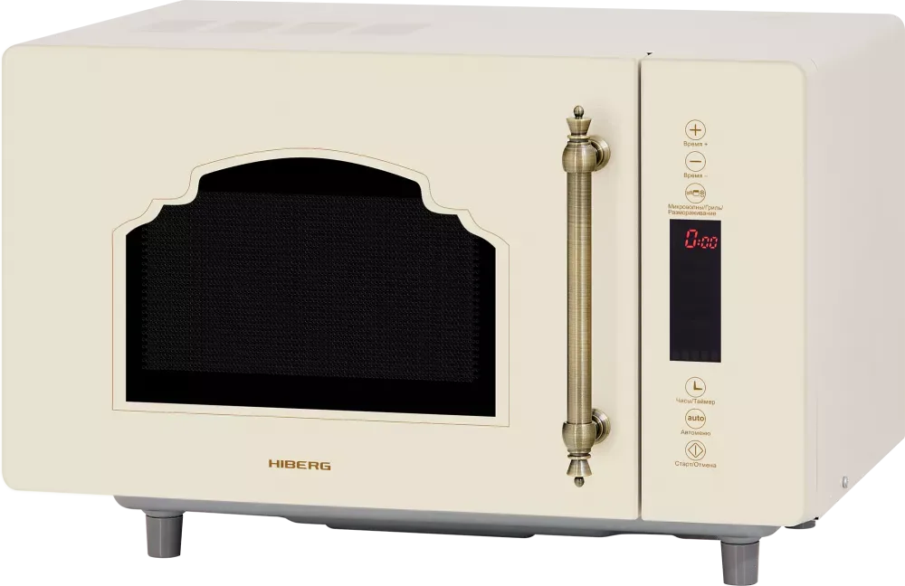 Микроволновая печь Hiberg VM-4588 YR, бежевый — фото 2