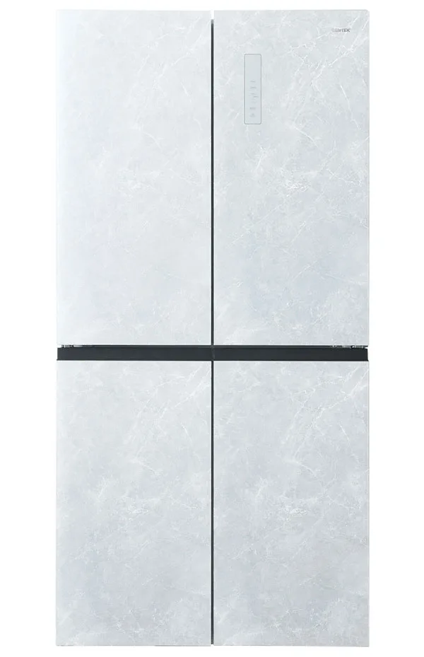 Холодильник Centek CT-1742 White Stone, трёхкамерный, белый