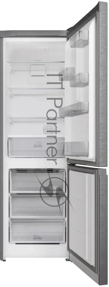Холодильник Hotpoint HT 5180 MX, двухкамерный, нержавеющая сталь — фото 3