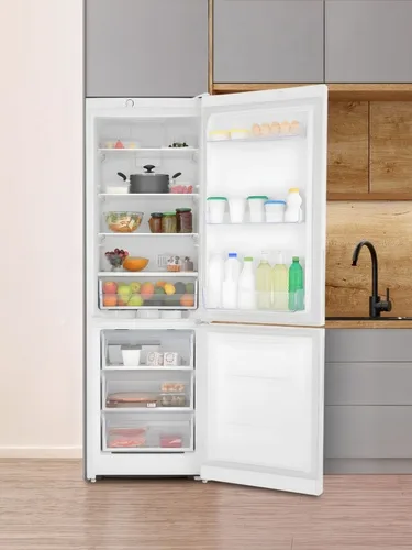 Холодильник Indesit ITR 4180 E, двухкамерный, белый