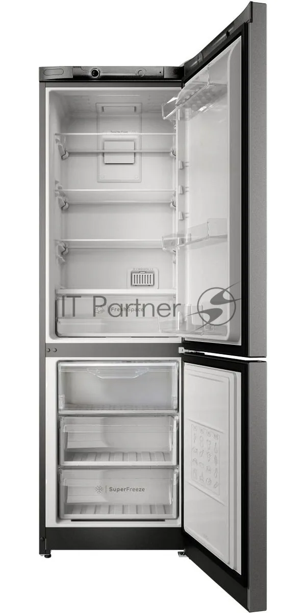 Холодильник Indesit ITS 4180 NG, двухкамерный, серый — фото 4