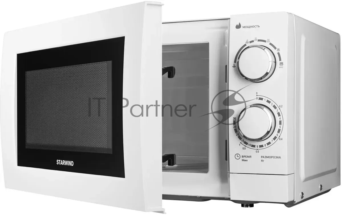 Микроволновая печь Starwind SMW3820, соло, белый — фото 3