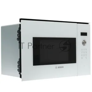 Встраиваемая микроволновая печь Bosch BFL524MW0, соло, белый — фото 2