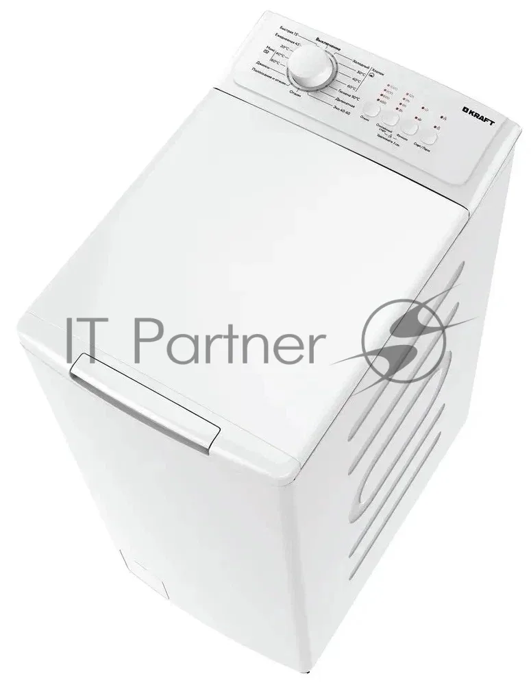 Стиральная машина Kraft KF-UME7202W, вертикальная загрузка, белый