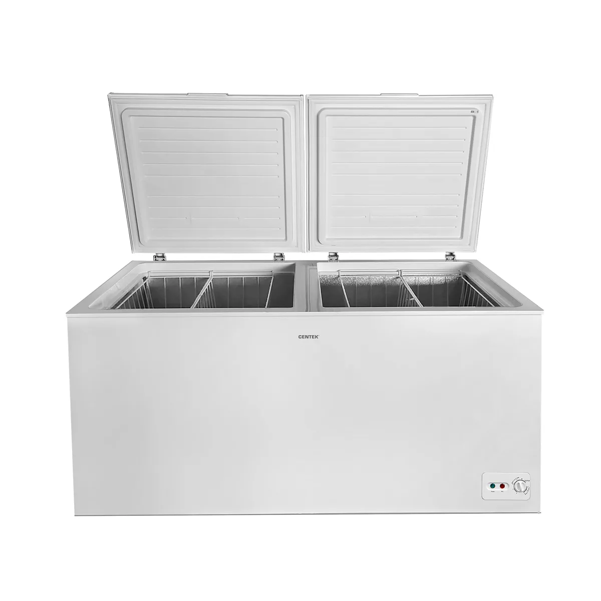 Морозильный ларь Centek CT-1768, глухая крышка, белый