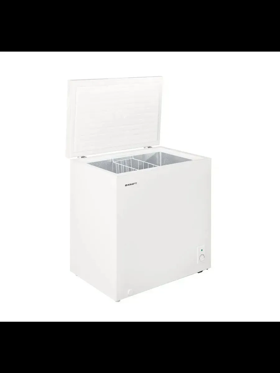 Морозильный ларь Kraft BD -230RX, глухая крышка, белый