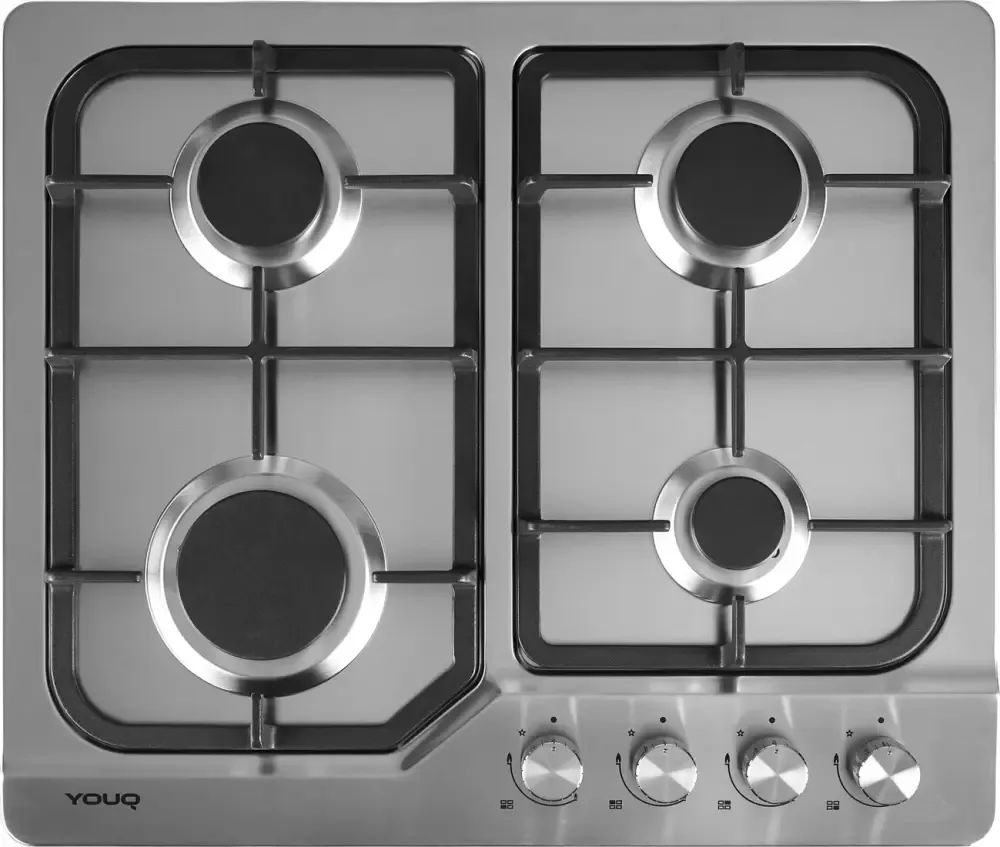 Газовая варочная панель Willmark WGH-4601BR, бежевый
