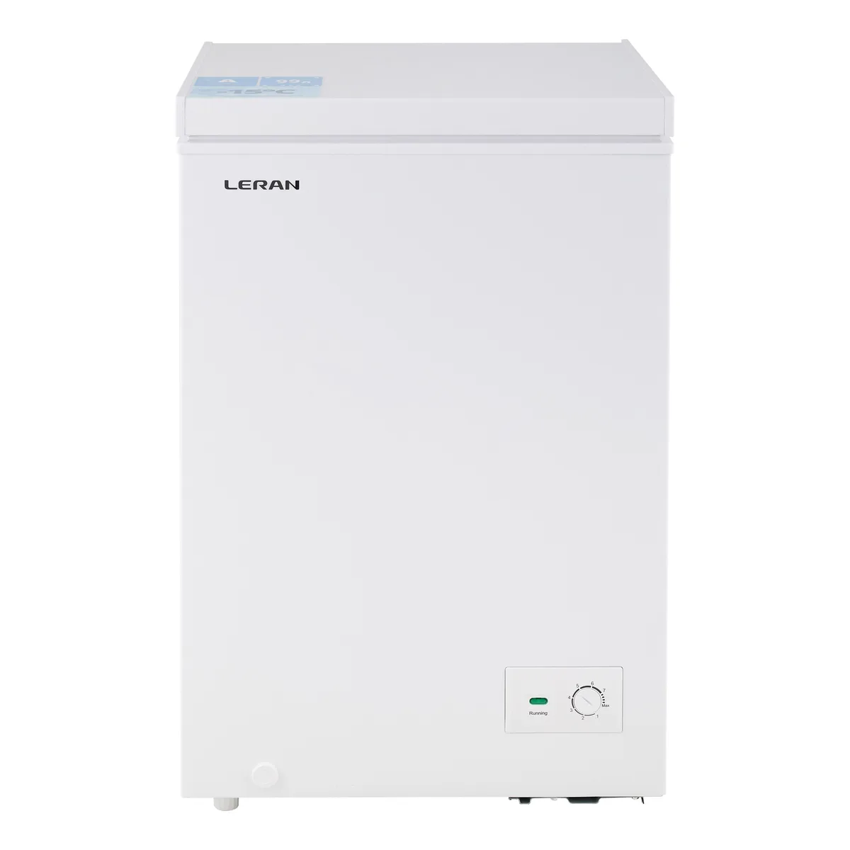 Морозильный ларь Leran SFR 98 W, глухая крышка, белый