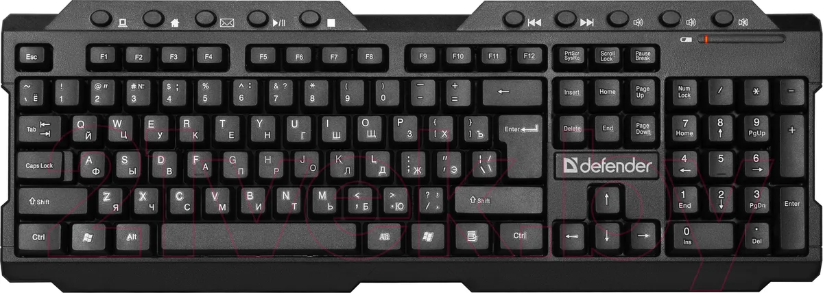 Клавиатура Defender Element HB-195, чёрный