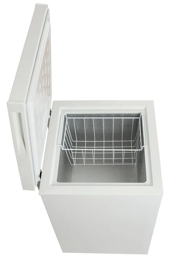 Морозильный ларь Leran SFR 100 W, глухая крышка, белый — фото 2